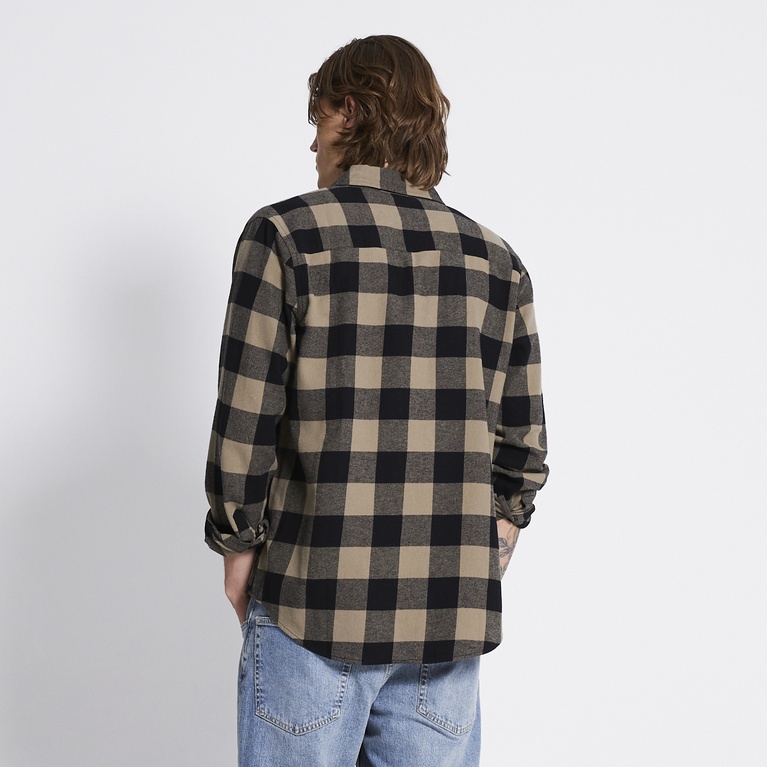 Flannel shirt "Tor" Brown